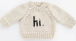 Huggalugs hi. Crew Neck Sweater - Black, 12-18 months