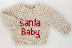 Huggalugs Santa Baby Crew Neck Sweater - 18-24 months