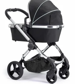 iCandy 2019 Peach Chrome Stroller - Black Beluga