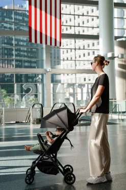 Inglesina Quid Compact Lightweight Stroller - Puma Black