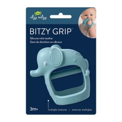 Itzy Ritzy Bitzy Grip Silicone Mitt Teether - Elephant