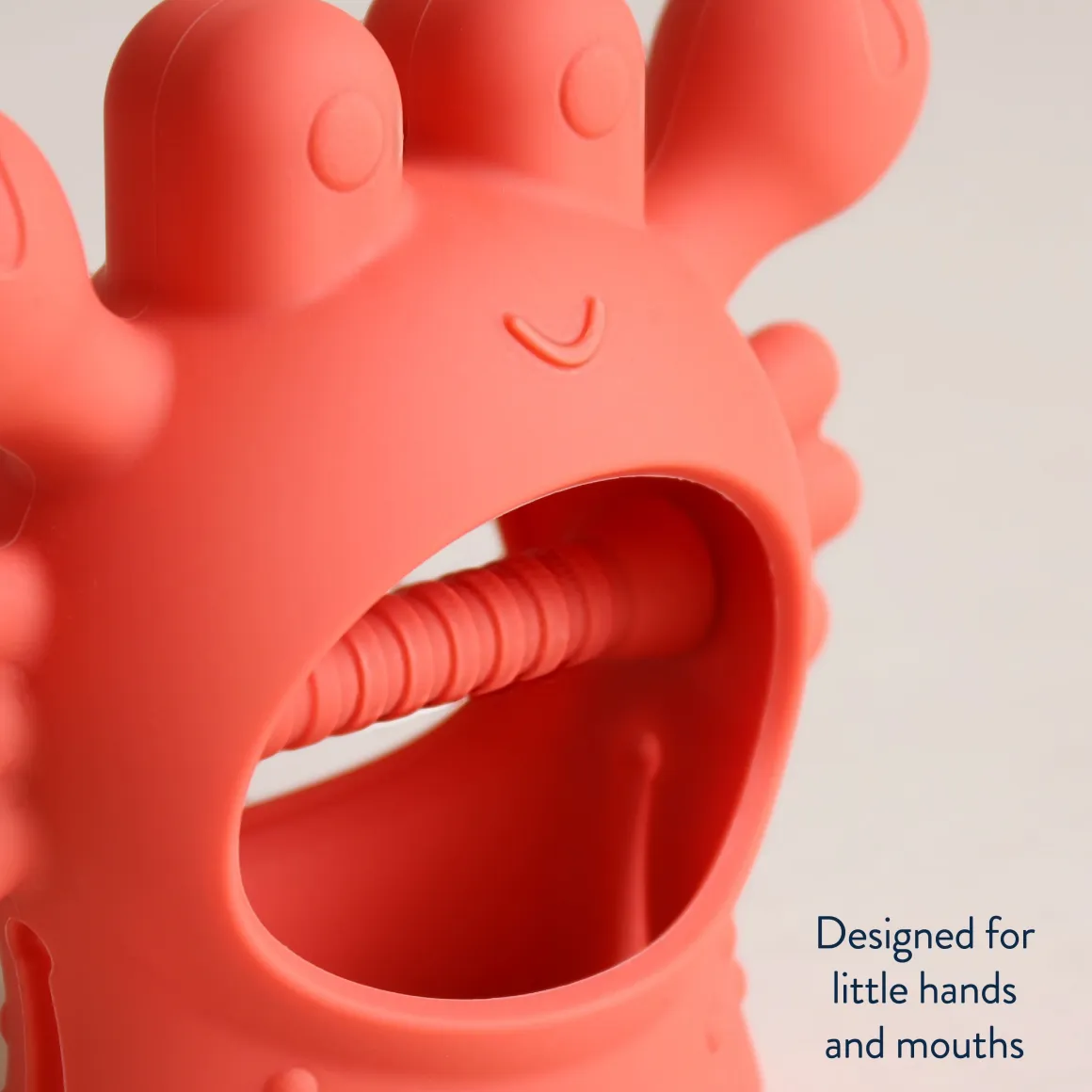 Itzy Ritzy Bitzy Grip Teether - Crab