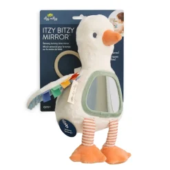 Itzy Ritzy Goose Itzy Bitzy Mirror Sensory Tummy Time Mirror