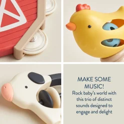 Itzy Ritzy Itzy Bitzy Jam Musical Toy - Farm