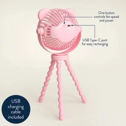 Itzy Ritzy Itzy Breeze 3-Speed Stroller Fan