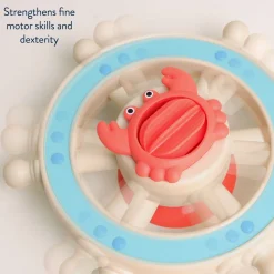 Itzy Ritzy Itzy Captain Bath Toy - Nautical Crab