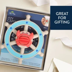 Itzy Ritzy Itzy Captain Bath Toy - Nautical Crab