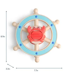Itzy Ritzy Itzy Captain Bath Toy - Nautical Crab
