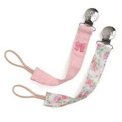 Itzy Ritzy Itzy Clip Fabric Pacifier Strap - Bow