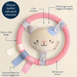 Itzy Ritzy Itzy Ring Pal - Kitty