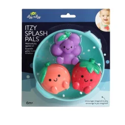 Itzy Ritzy Itzy Splash Pals Wash and Play Squirter Set - Fruit