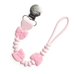 Itzy Ritzy Paci Strap Plus - Pink Bows