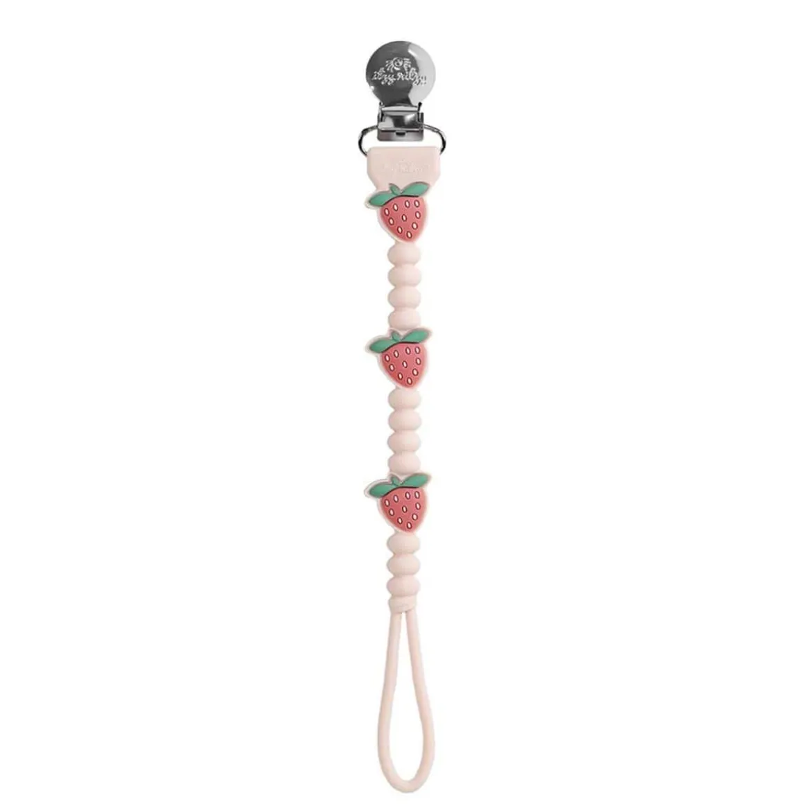 Itzy Ritzy Paci Strap Plus - Strawberry