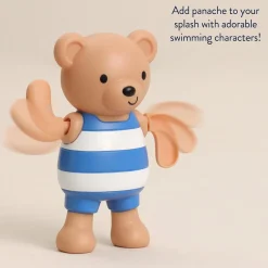 Itzy Ritzy Silly Swimmers Bath Toy - Bear