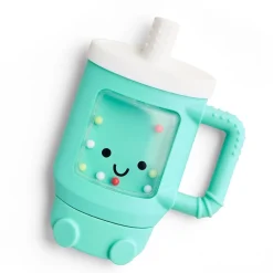 Itzy Ritzy Sweetie Shake Plus Silicone Teether with Rattle - Tumbler