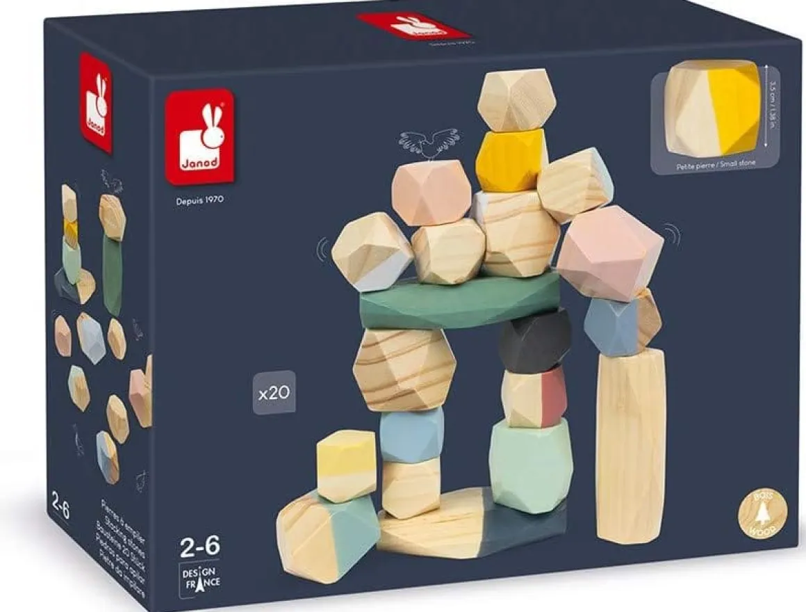 Janod Stacking Stones - Sweet Cocoon