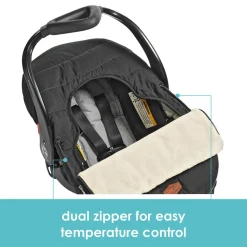 JJ Cole Car Seat Cover - Black