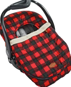 JJ Cole Car Seat Cover - Buffalo Check