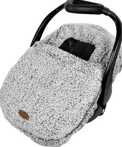 JJ Cole Cuddly Car Seat Cover - Gray