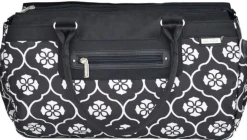 JJ Cole Parker Diaper Bag - Black Floret