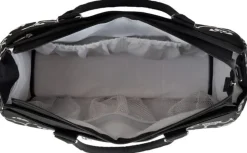 JJ Cole Parker Diaper Bag - Black Floret