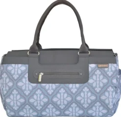JJ Cole Parker Diaper Bag - Blue Iris
