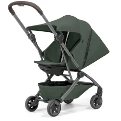 Joolz Aer2 Lightweight Compact Stroller + Nest to Seat Bundle - Forest Green