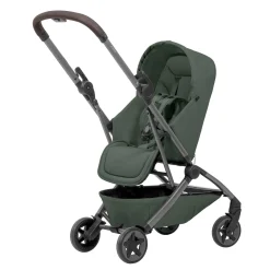 Joolz Aer2 Lightweight Compact Stroller + Nest to Seat Bundle - Forest Green