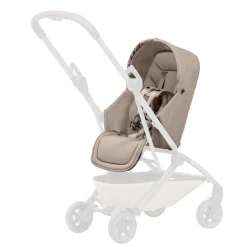 Joolz Aer2 Lightweight Compact Stroller + Nest to Seat Bundle - Sandy Taupe