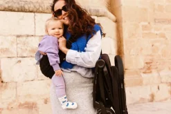 Joolz Aer2 Lightweight Compact Stroller + Wildride Carrier Bundle - Dark Navy