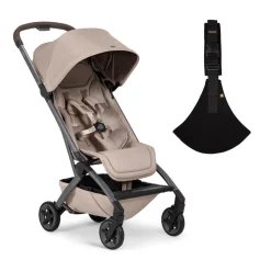 Joolz Aer2 Lightweight Compact Stroller + Wildride Carrier Bundle - Sandy Taupe