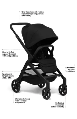 Joolz Hub2 Stroller + Bassinet Bundle - Sandy Taupe