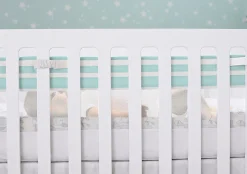 Just Born Fresh Air Crib Liner - Aqua