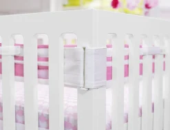 Just Born Fresh Air Crib Liner - Pink