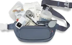 Kibou Diaper Bag Fanny Pack - Smoky Indigo
