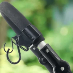 KidCo Buggygear Premium Anti-Slip Boutique Buggy Hooks, Set of 2 - Matte Black