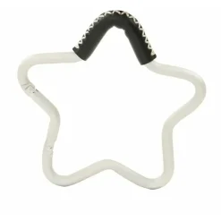KidCo BuggyGear Star Hook - Silver/Black Leather