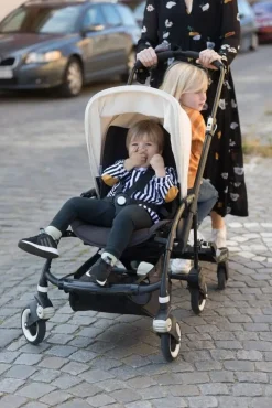 KidCo Lascal BuggyBoard Maxi+ Black with Grey Saddle Seat