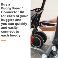 KidCo Lascal BuggyBoard Universal Connector Kit - Black