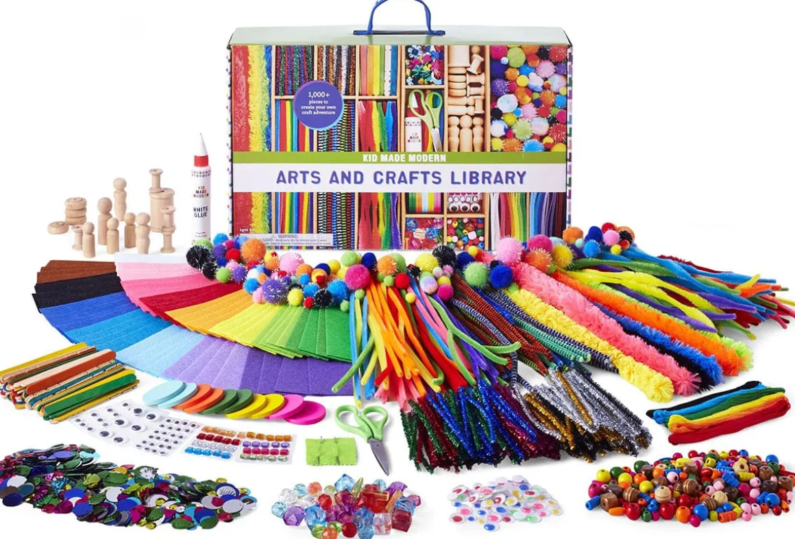 Kid Made Modern Arts and Crafts Supply Library