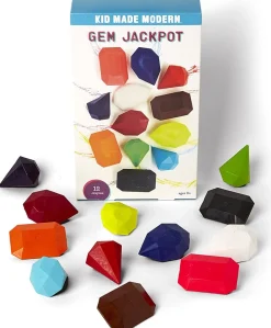 Kid Made Modern Gem Jackpot Crayons (Set of 12)