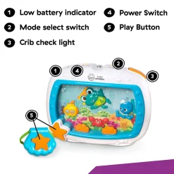 Kids2 Baby Einstein Sea Dreams Soother Crib Toy and Sound Machine