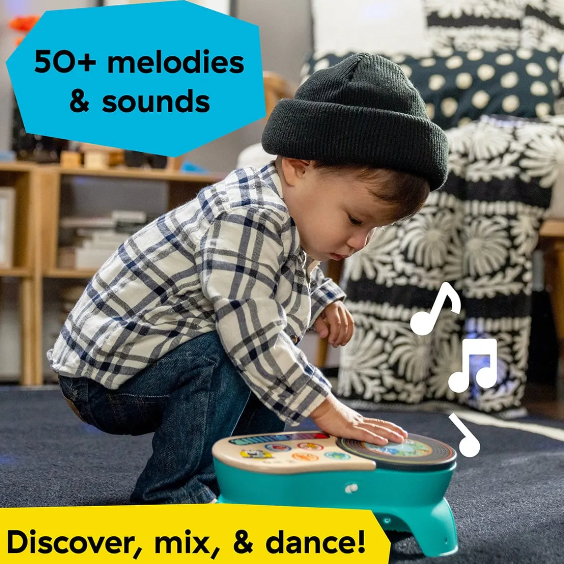 Kids2 Baby Einstein X Hape DJ Discovery Magic Touch Turntable