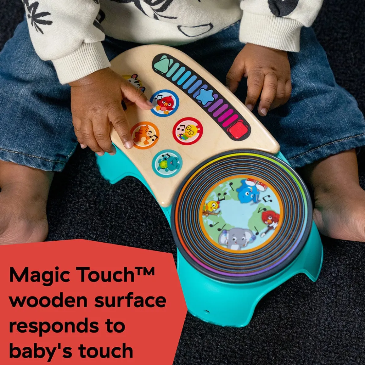 Kids2 Baby Einstein X Hape DJ Discovery Magic Touch Turntable