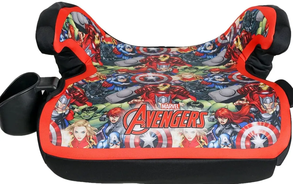 KidsEmbrace Backless Booster Car Seat - Marvel Avengers