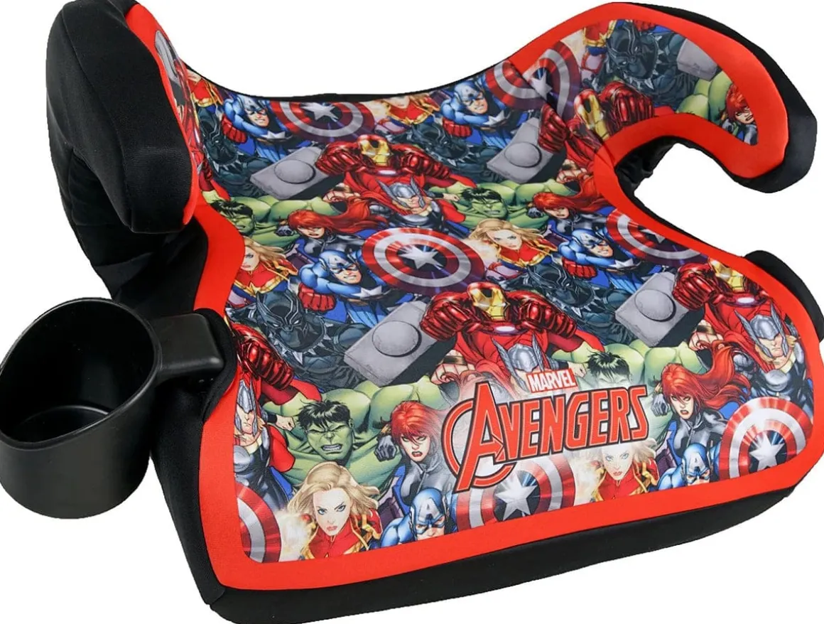 KidsEmbrace Backless Booster Car Seat - Marvel Avengers