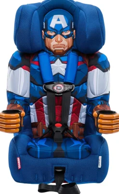 KidsEmbrace 2-in-1 Harness Booster Car Seat - Captain America