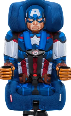 KidsEmbrace 2-in-1 Harness Booster Car Seat - Captain America