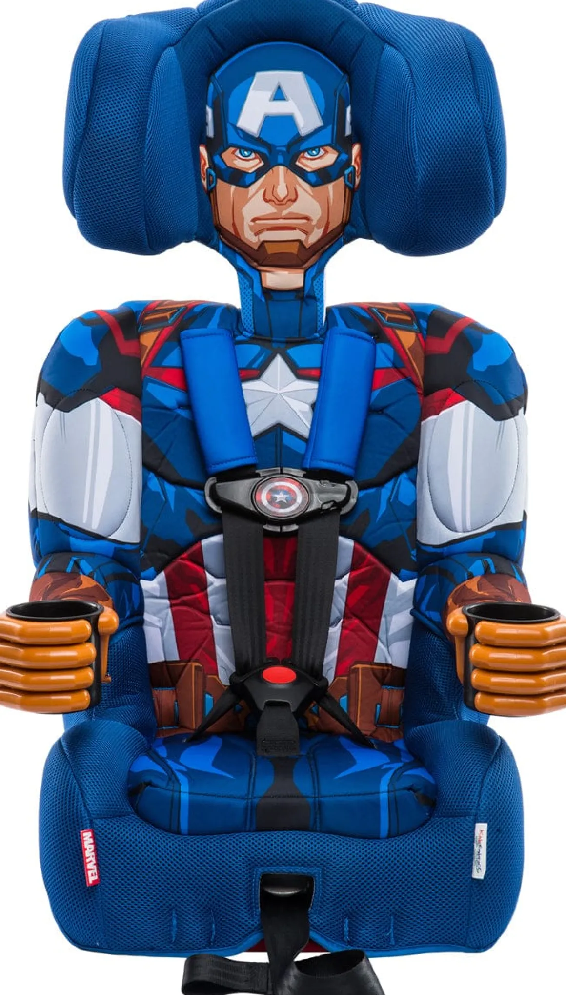 KidsEmbrace 2-in-1 Harness Booster Car Seat - Captain America