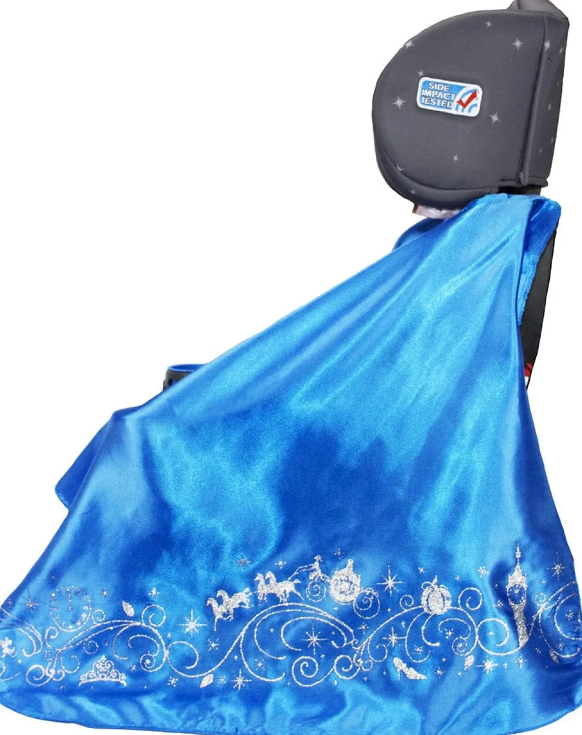 KidsEmbrace 2-in-1 Harness Booster Car Seat - Cinderella Platinum